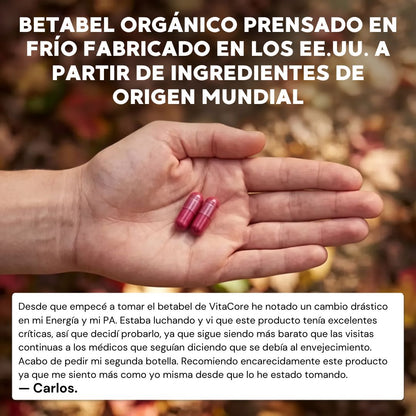VitaCore® Capsulas de Betabel