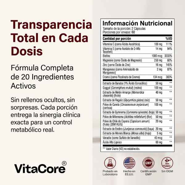 VitaCore® Blood Sugar Complex